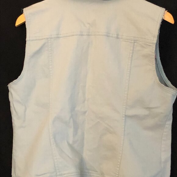 Isaac Mizrahi New York Denim Jacket: Size 12 - Picture 5 of 10